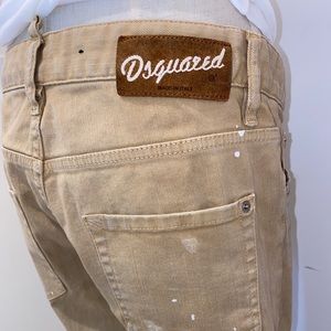Dsquared2 khaki jeans.